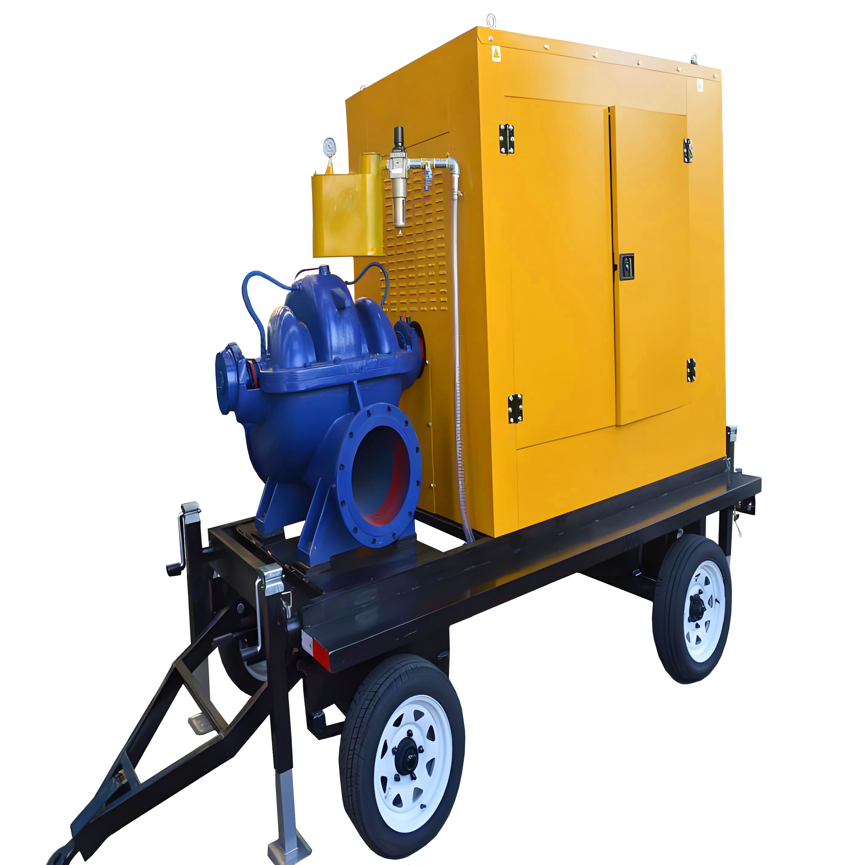 Trailer Mounted Engine-Driven Double Suction Pumps