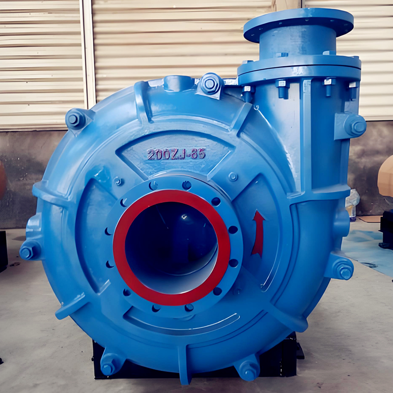 What role does the ZJ slurry pump play in raw coal classification?