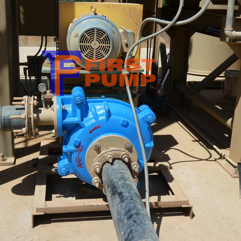 Application of Warman AHR Rubber Lined Slurry Pumps in Quartz Sand Concentrator